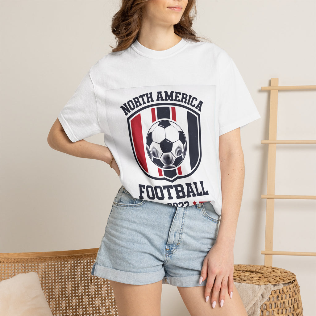 North America Soccer 2026 Vintage Garment Dyed Fan Tee