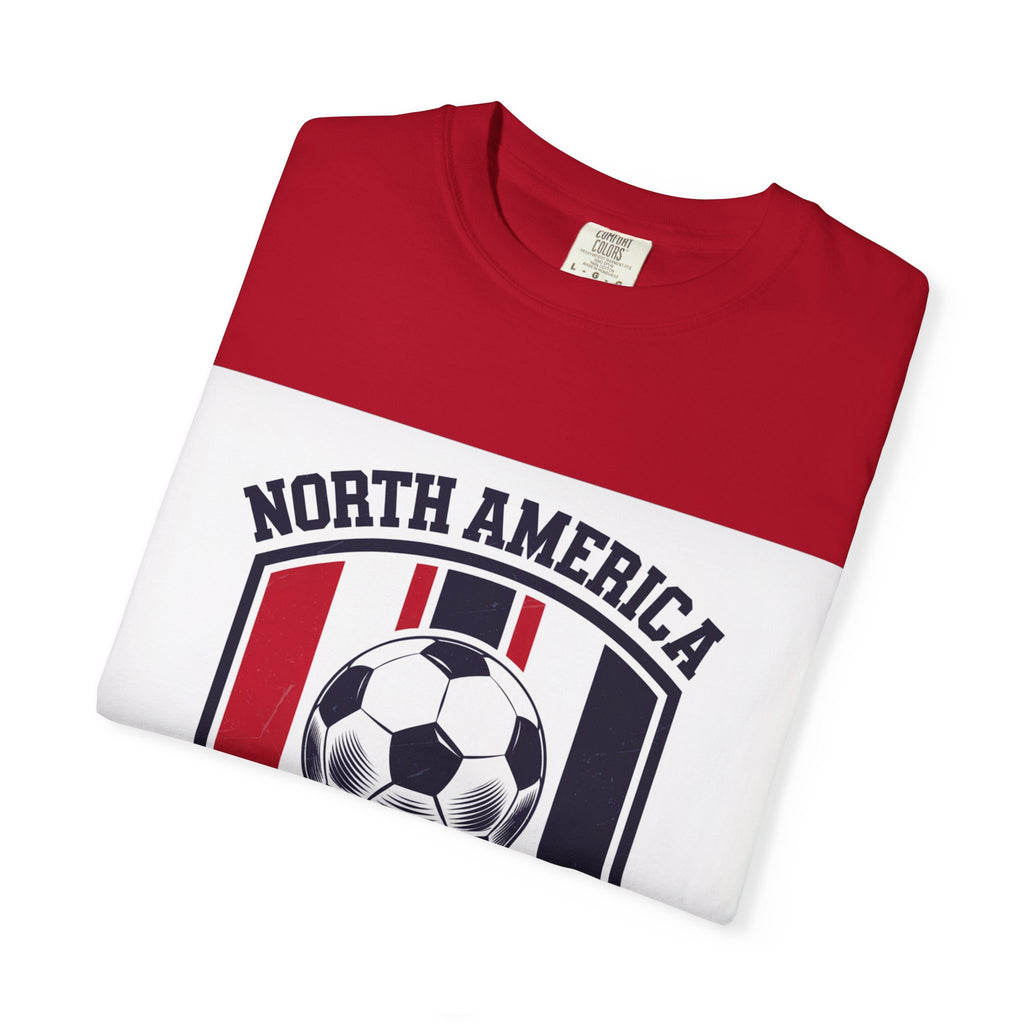 North America Soccer 2026 Vintage Garment Dyed Fan Tee