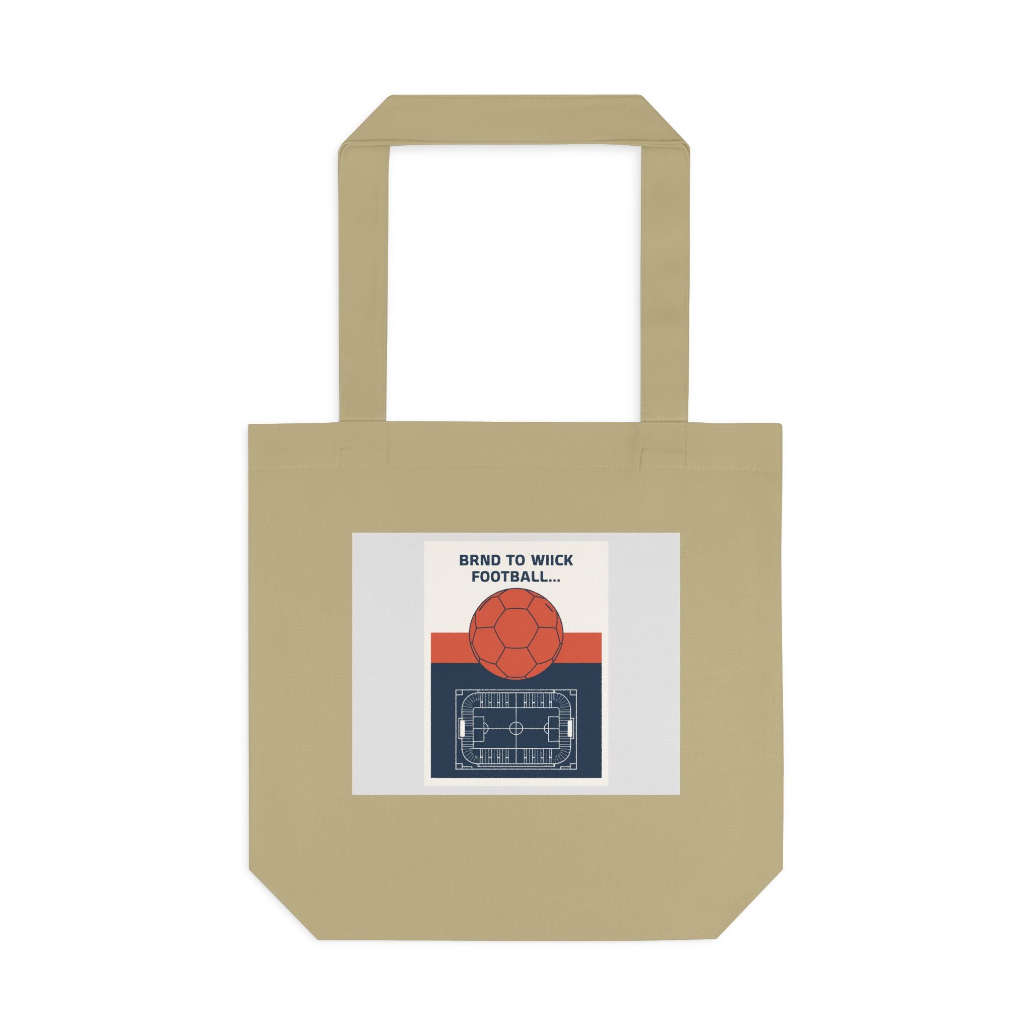 Football Fan Tote Bag 2026 — Vintage Soccer Poster Canvas Bag