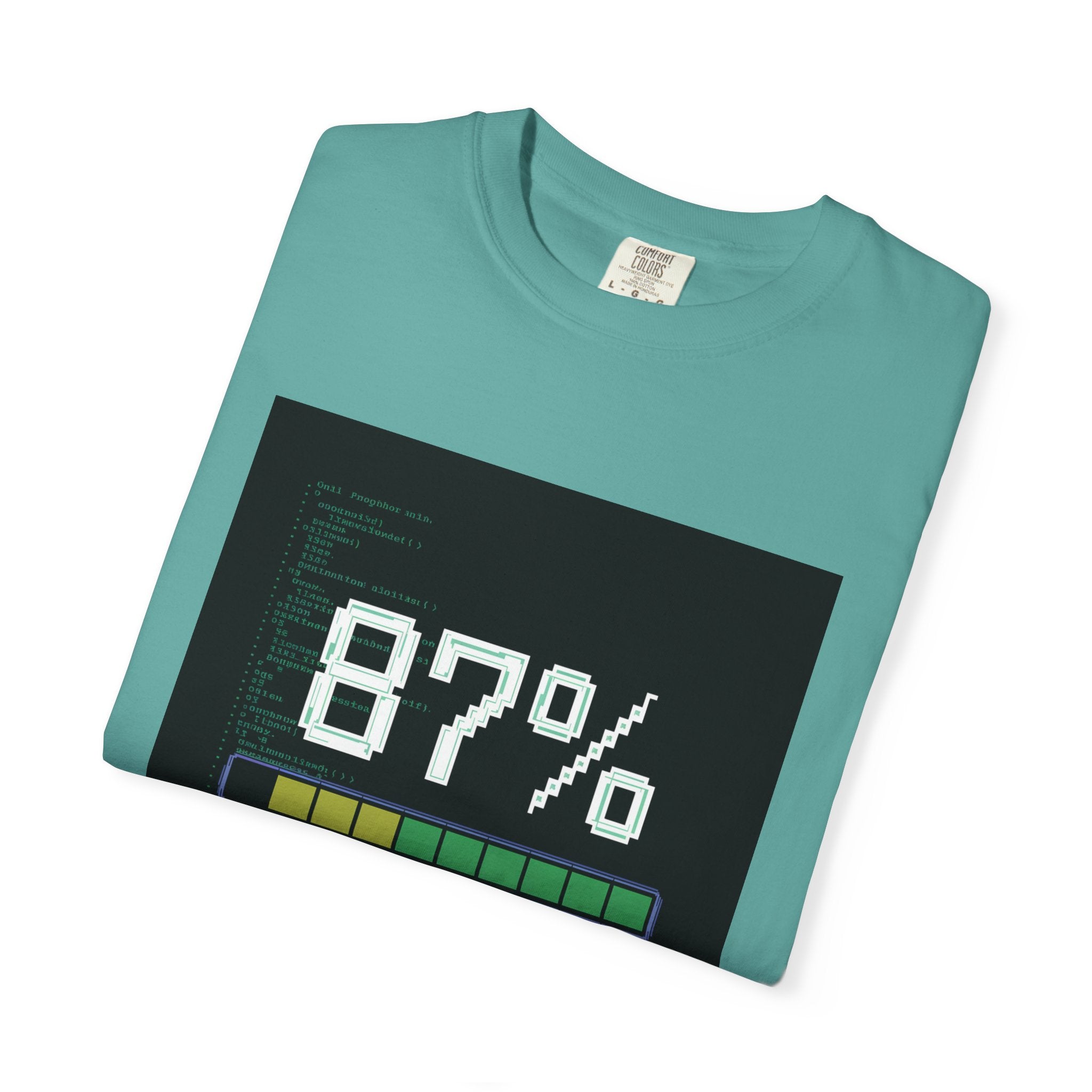 Glitch Gaming T-Shirt | Override In Progress Cyberpunk Tee