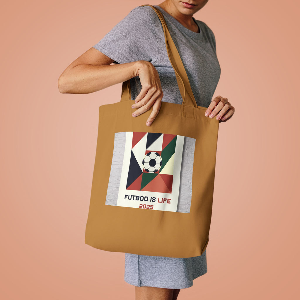 Fútbol Is Life Canvas Tote Bag | Soccer Fan Gift 2026