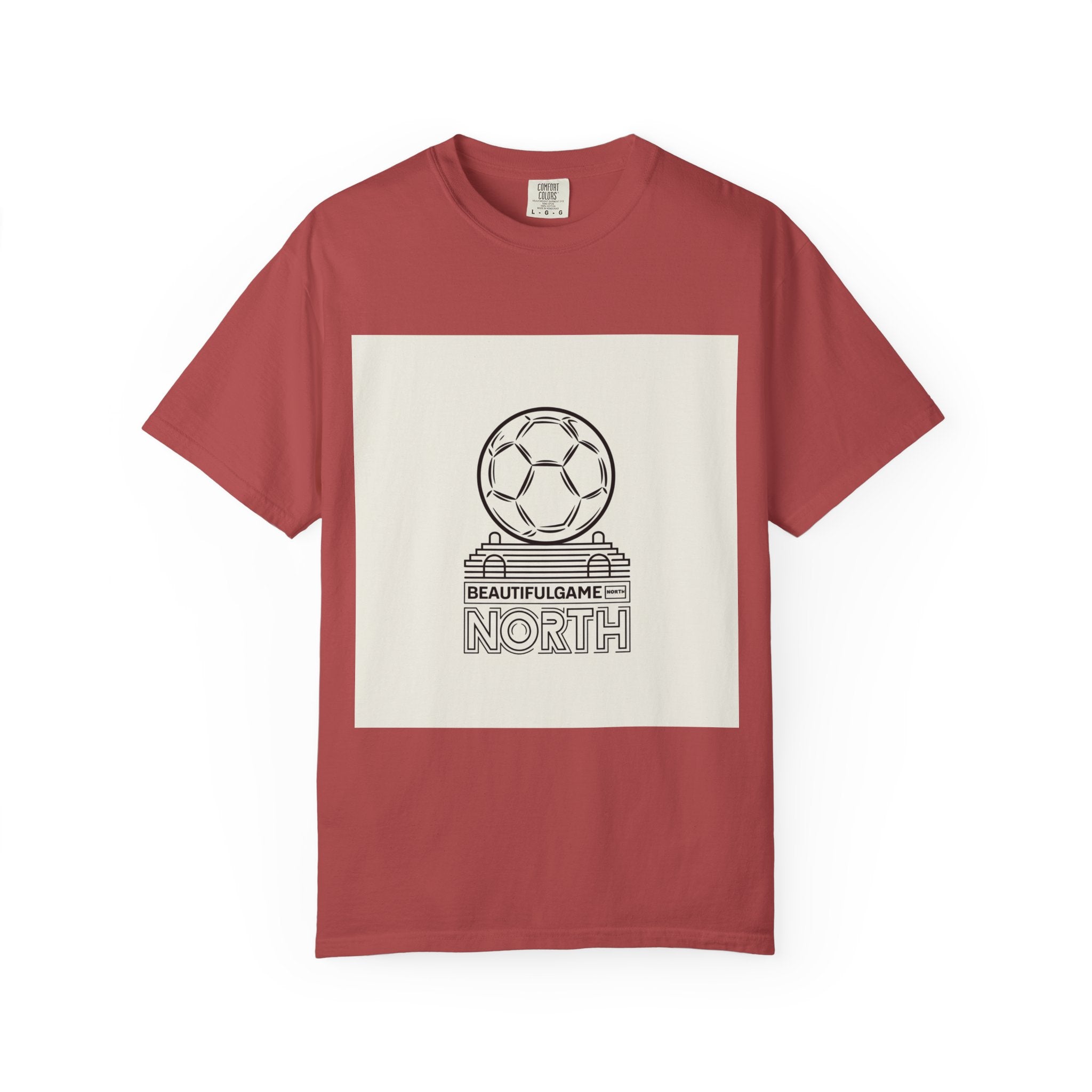 2026 Soccer Fan Vintage Garment Dyed T-Shirt Football Tee