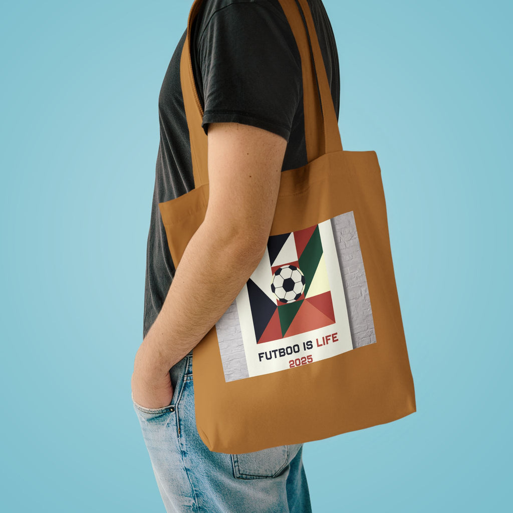 Fútbol Is Life Canvas Tote Bag | Soccer Fan Gift 2026
