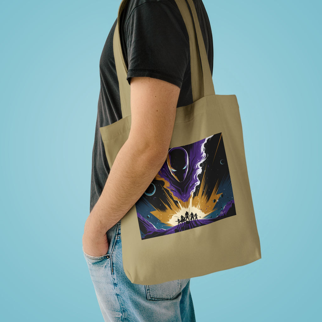 Superhero Fan Tote Bag | Minimalist Hero Canvas Bag