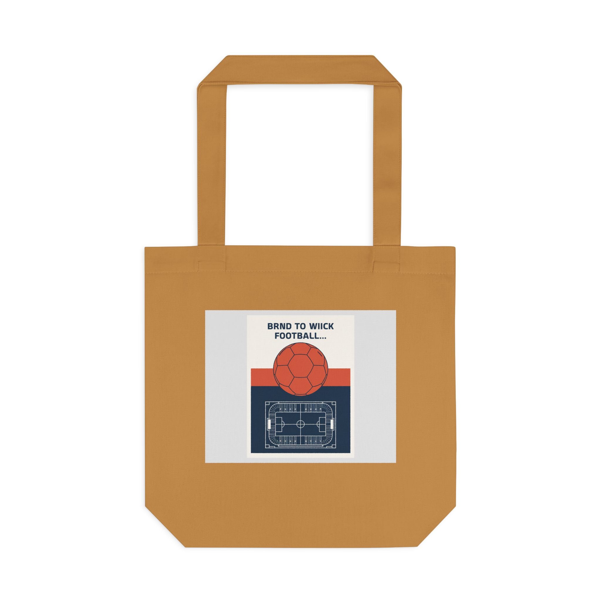 Football Fan Tote Bag 2026 — Vintage Soccer Poster Canvas Bag
