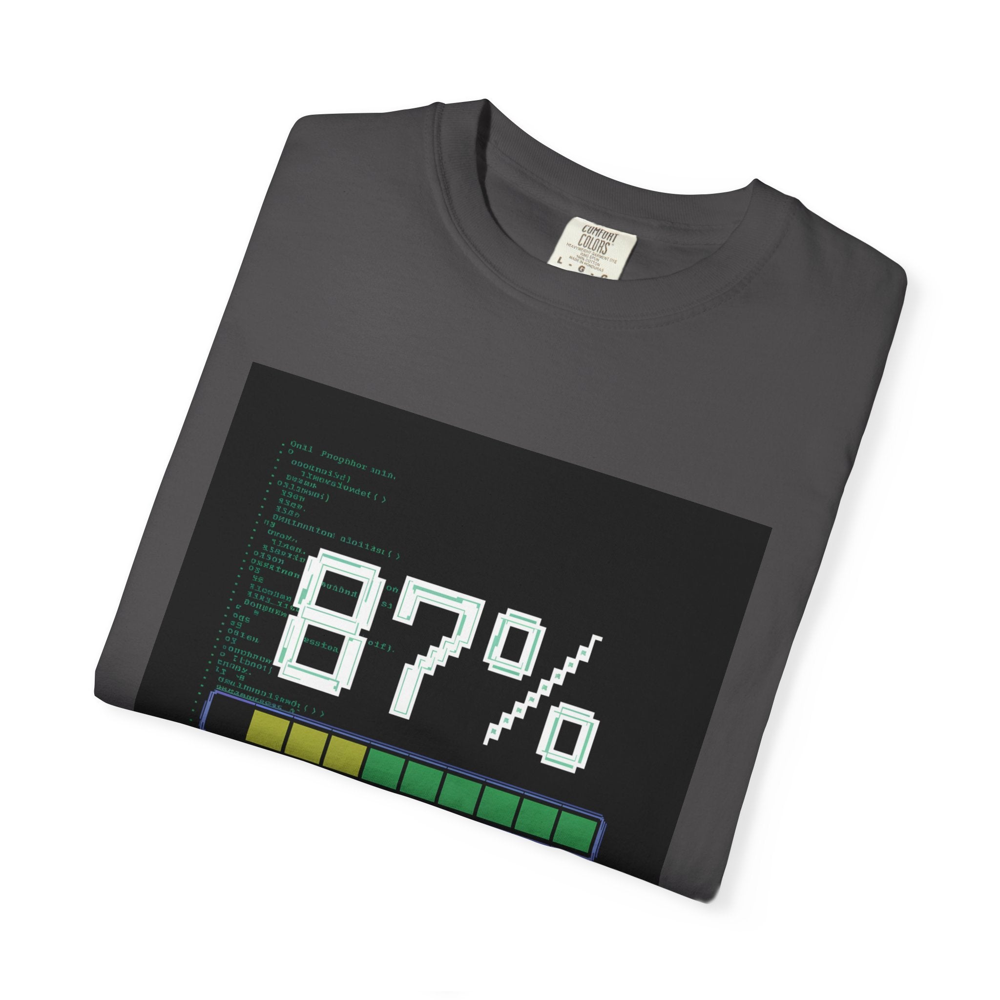 Glitch Gaming T-Shirt | Override In Progress Cyberpunk Tee