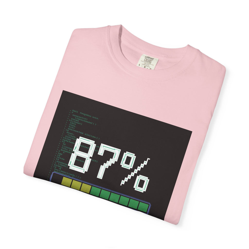 Glitch Gaming T-Shirt | Override In Progress Cyberpunk Tee