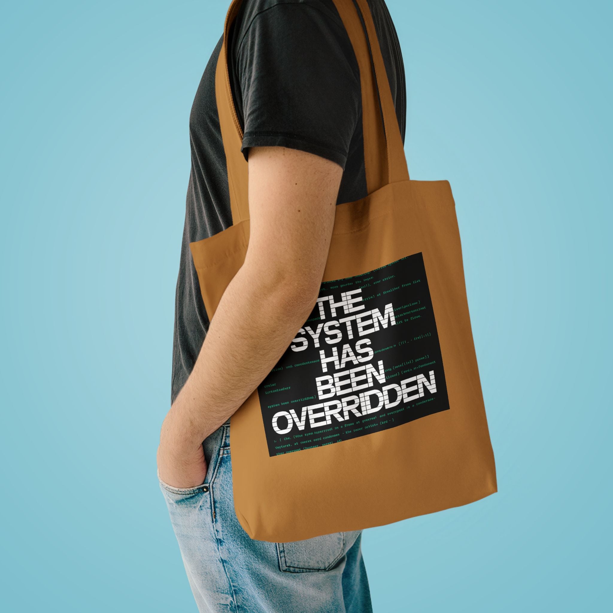 Cyberpunk Tote Bag – Rebel Exe Gamer Streetwear Tech Aesthetic