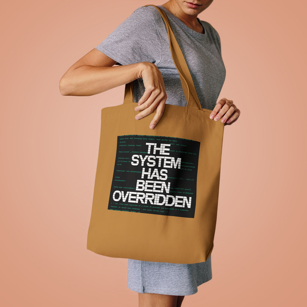 Cyberpunk Tote Bag – Rebel Exe Gamer Streetwear Tech Aesthetic