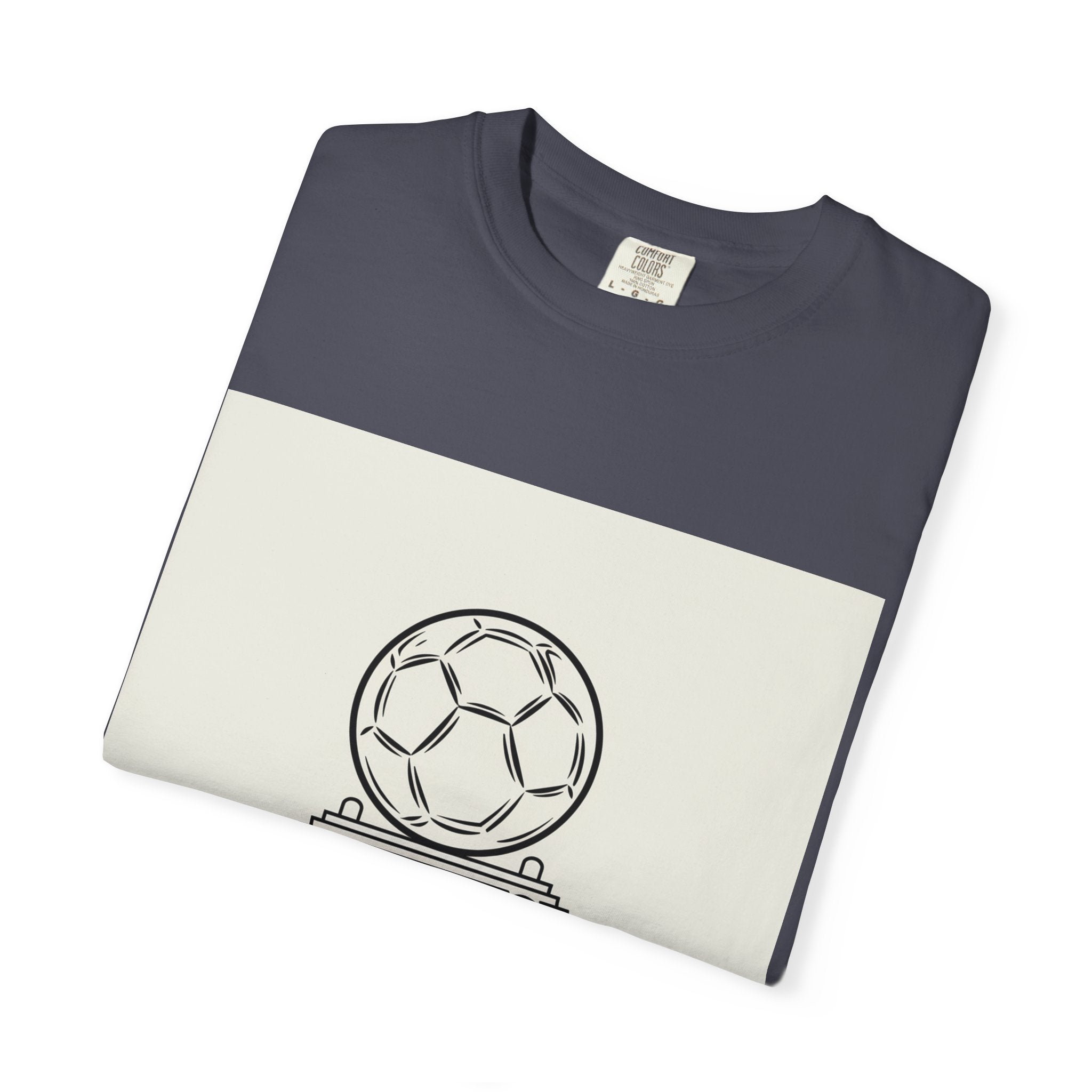 2026 Soccer Fan Vintage Garment Dyed T-Shirt Football Tee