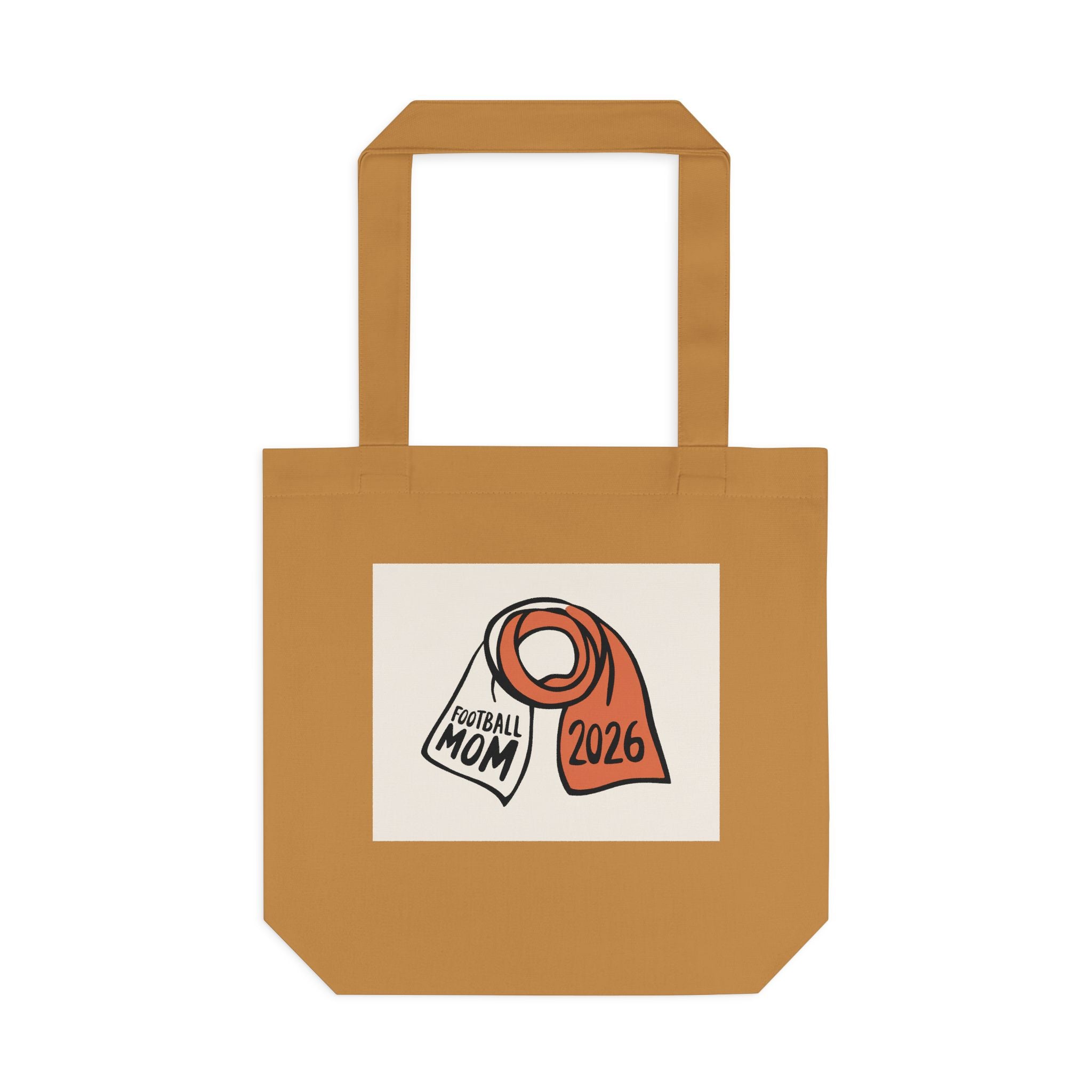 Football Mom Tote Bag | 2026 Soccer Fan Canvas Bag Gift for Women