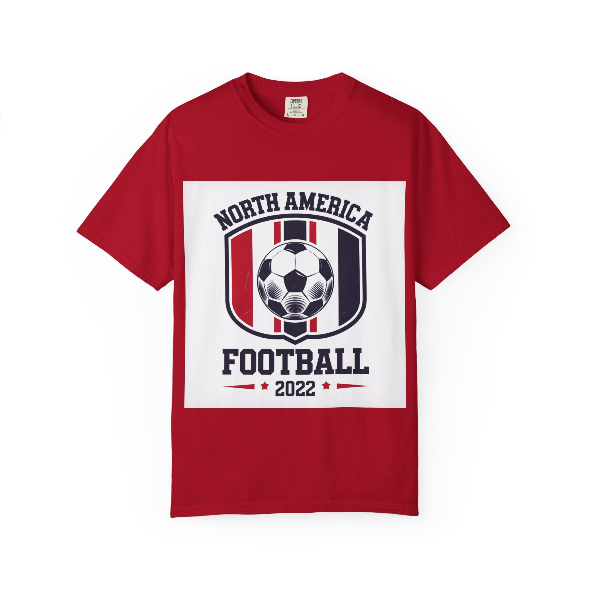 North America Soccer 2026 Vintage Garment Dyed Fan Tee