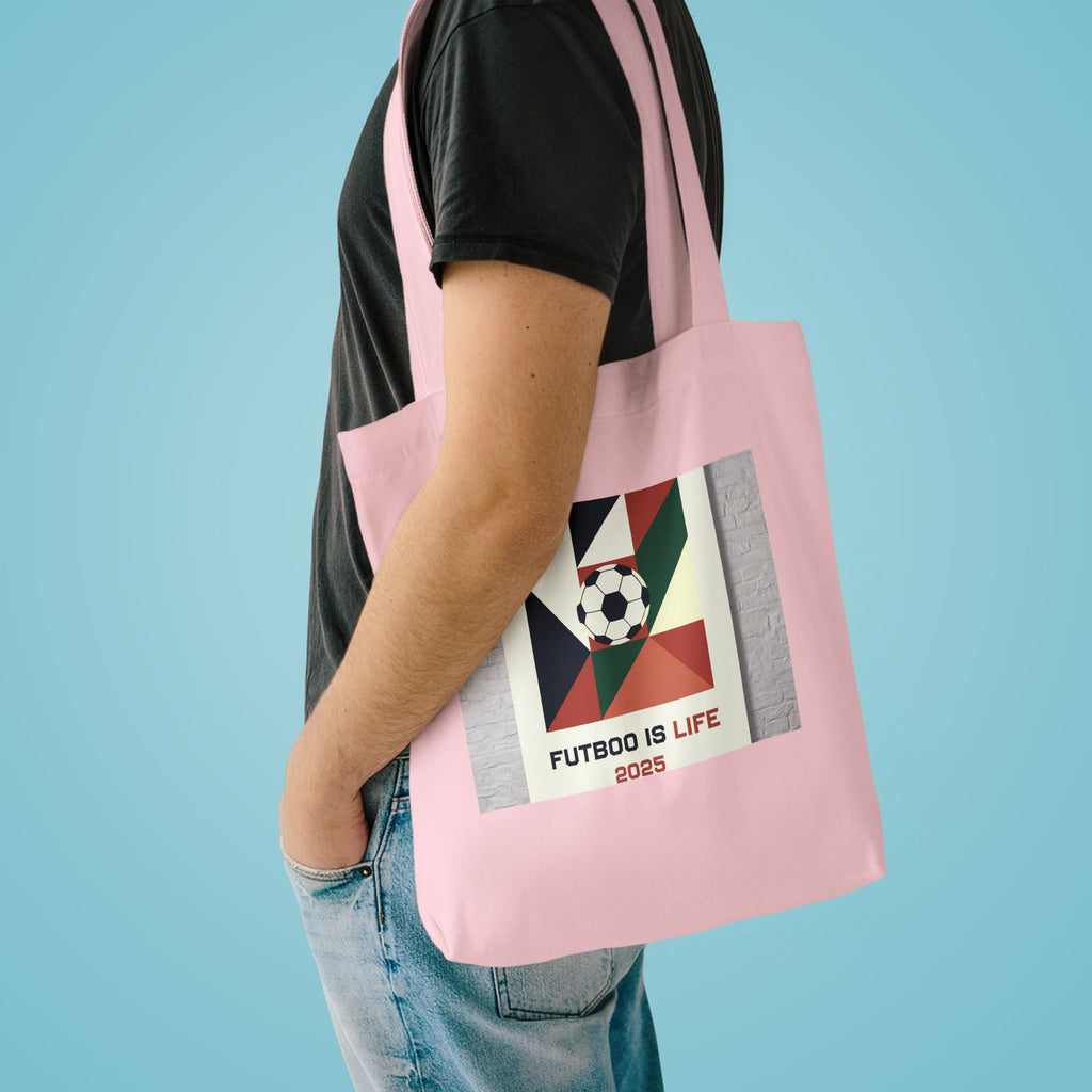 Fútbol Is Life Canvas Tote Bag | Soccer Fan Gift 2026