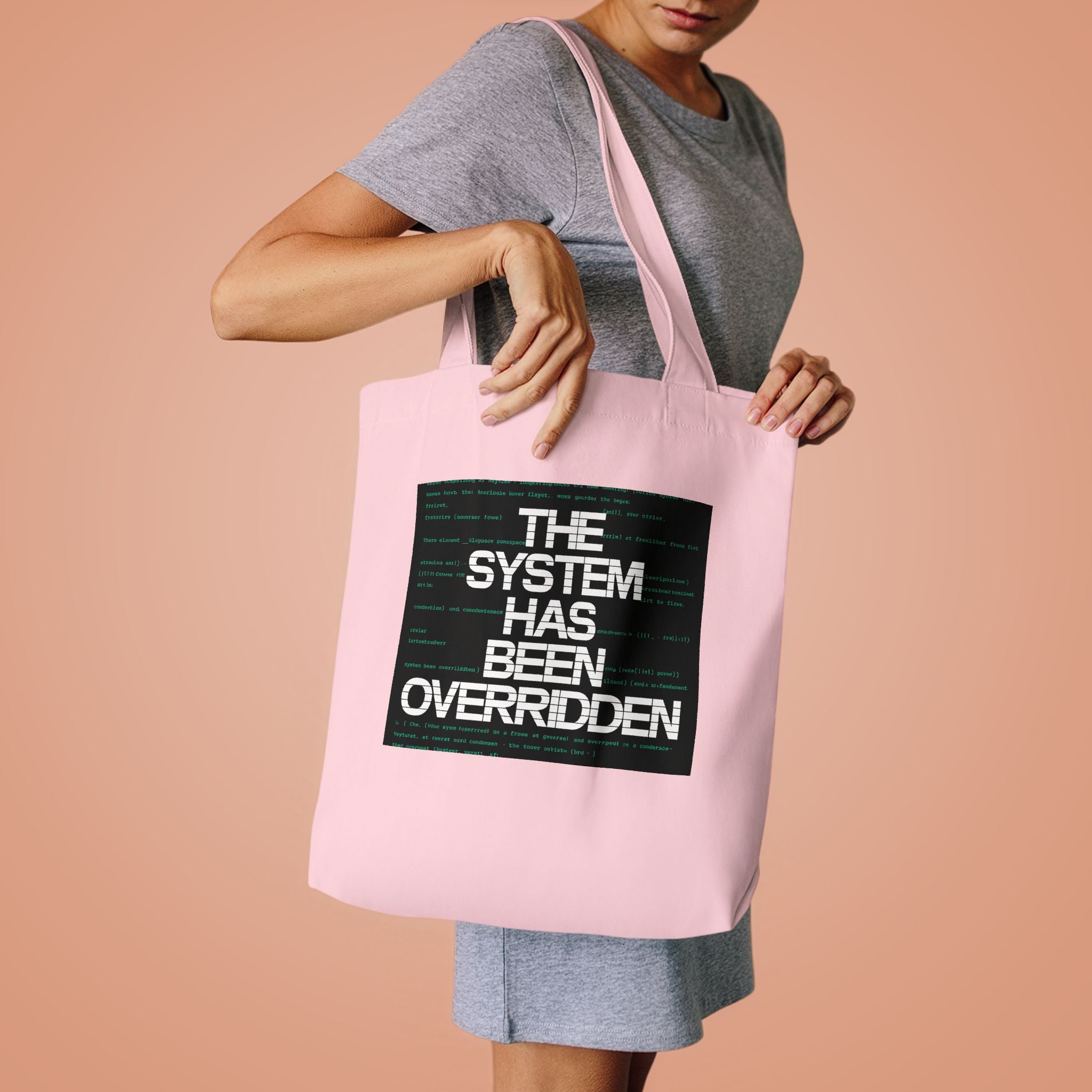 Cyberpunk Tote Bag – Rebel Exe Gamer Streetwear Tech Aesthetic