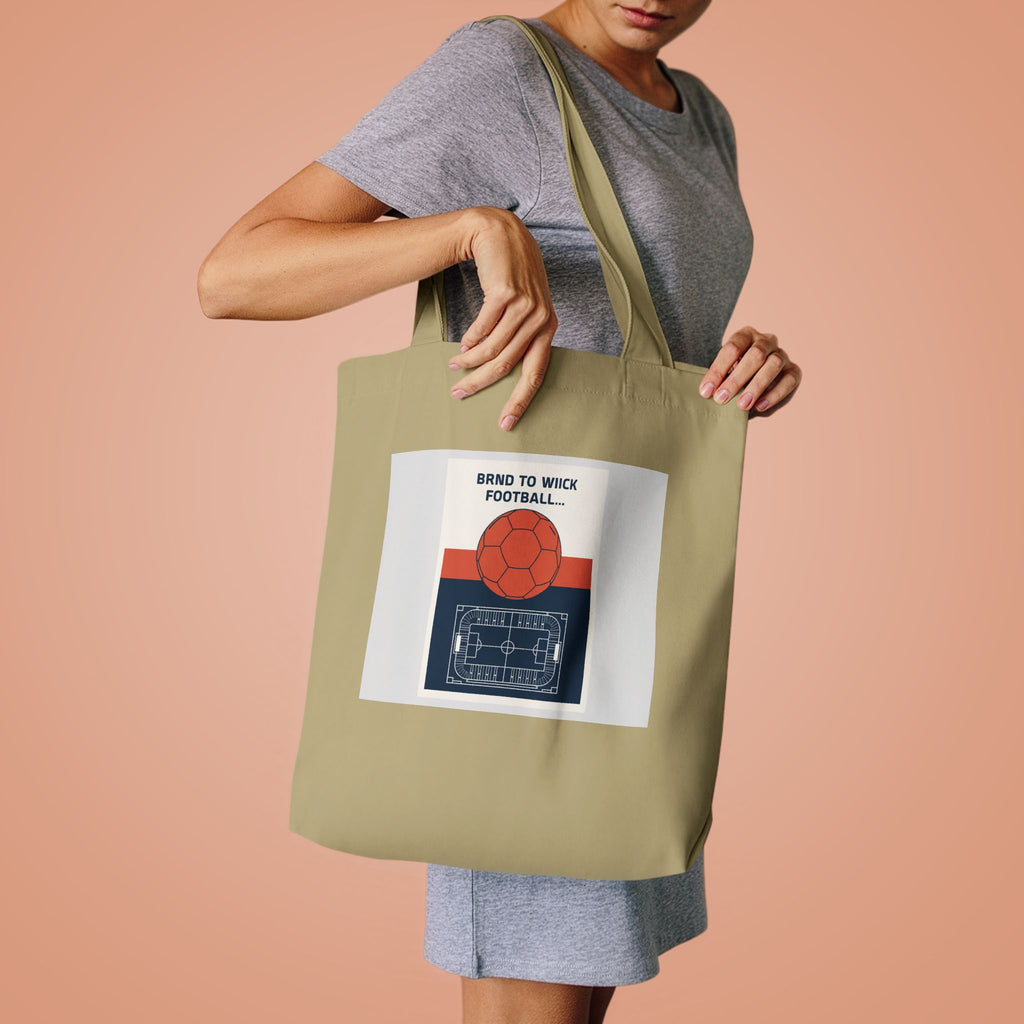Football Fan Tote Bag 2026 — Vintage Soccer Poster Canvas Bag