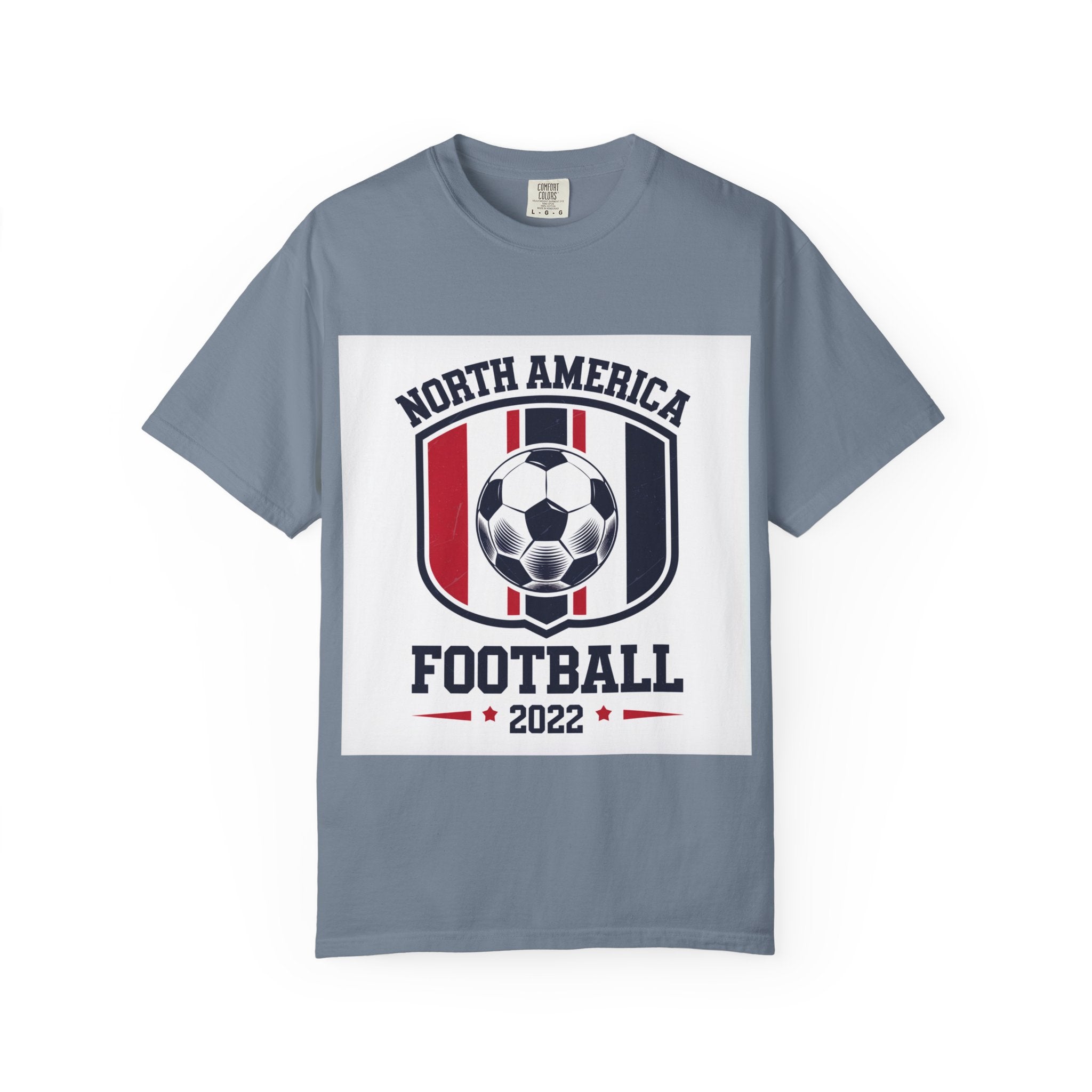 North America Soccer 2026 Vintage Garment Dyed Fan Tee