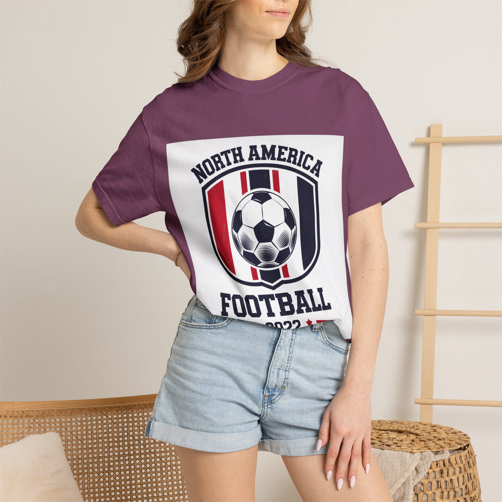 North America Soccer 2026 Vintage Garment Dyed Fan Tee