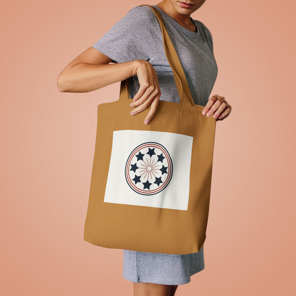 Patriotic Eagle Tote Bag | 4th of July 250th Anniversary Canvas Gift