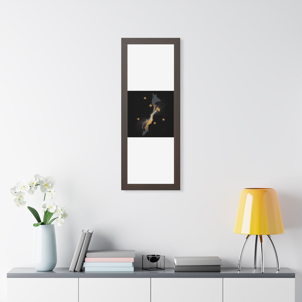 Total Solar Eclipse 2026 Path Map Poster | Astronomy Wall Art