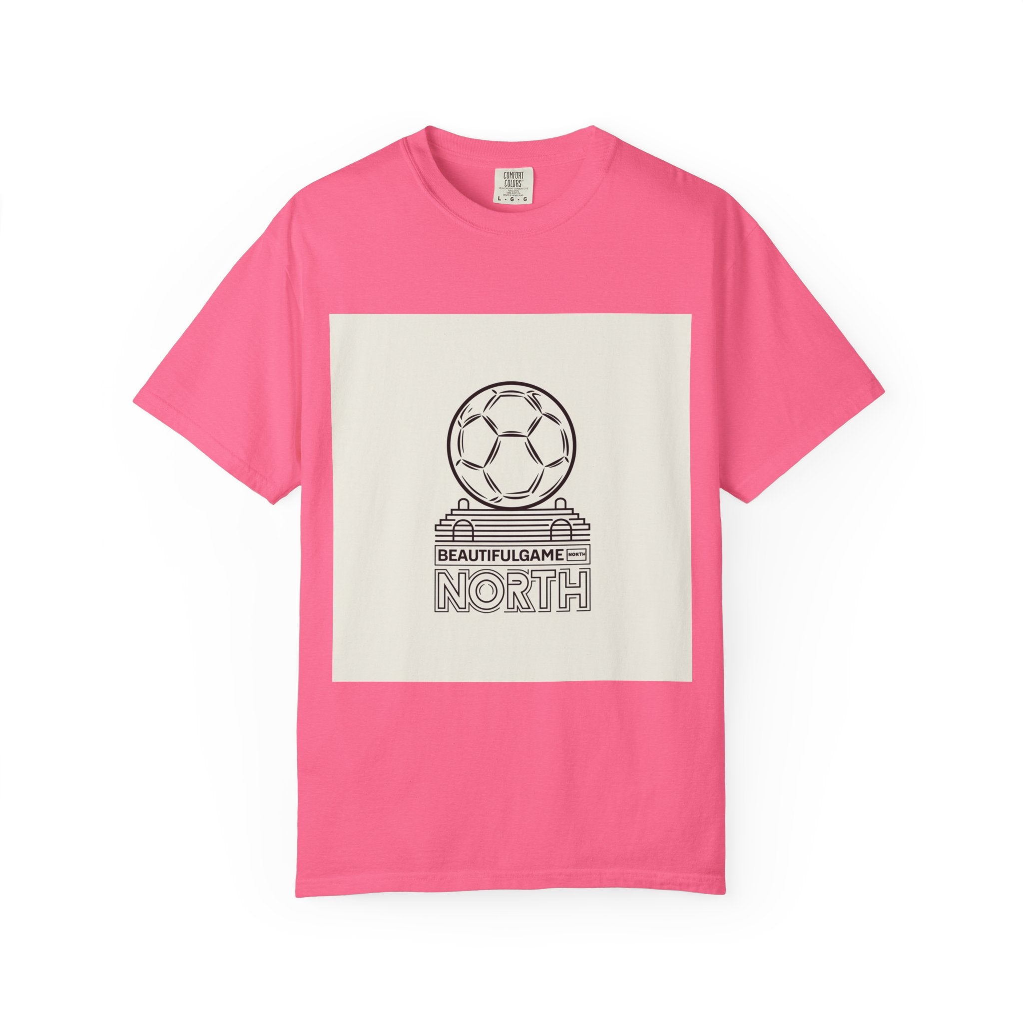 2026 Soccer Fan Vintage Garment Dyed T-Shirt Football Tee