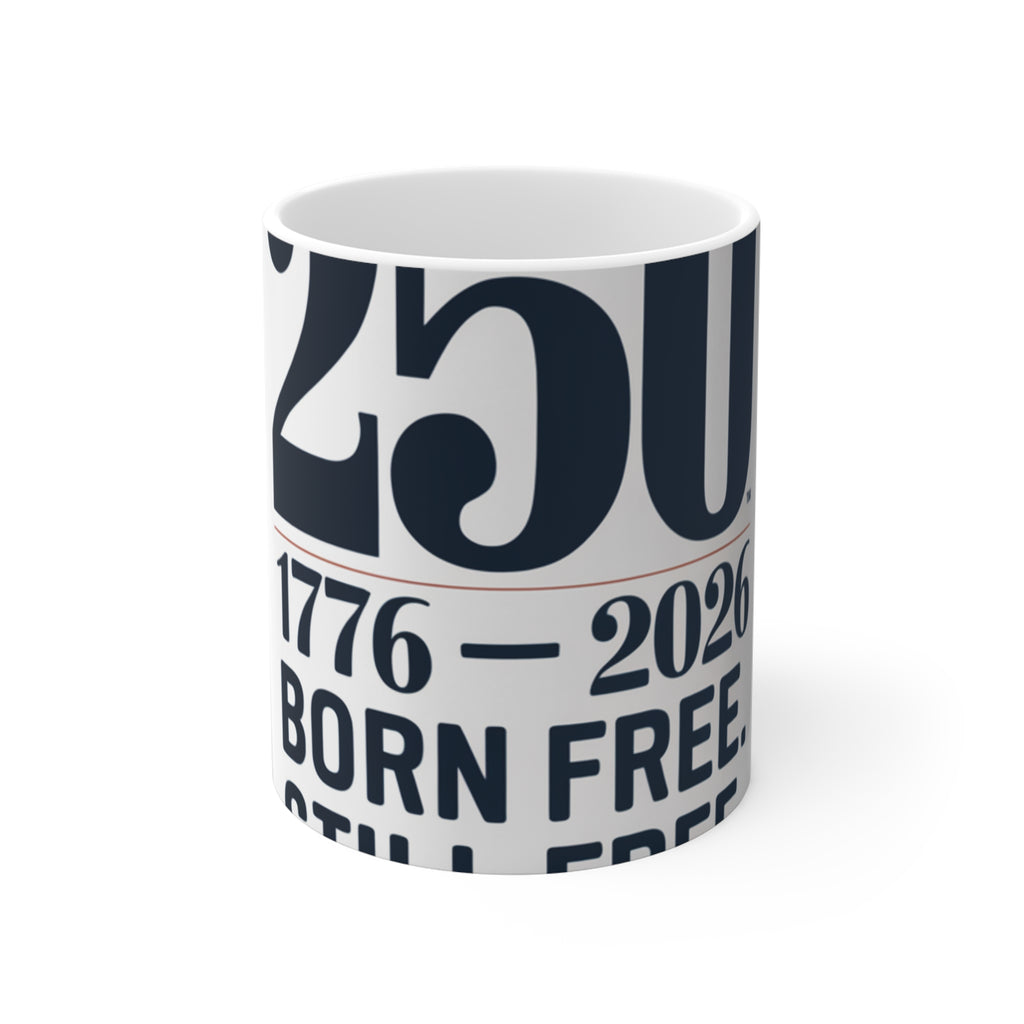 America 250th Anniversary Mug | Patriotic Coffee Cup 1776–2026