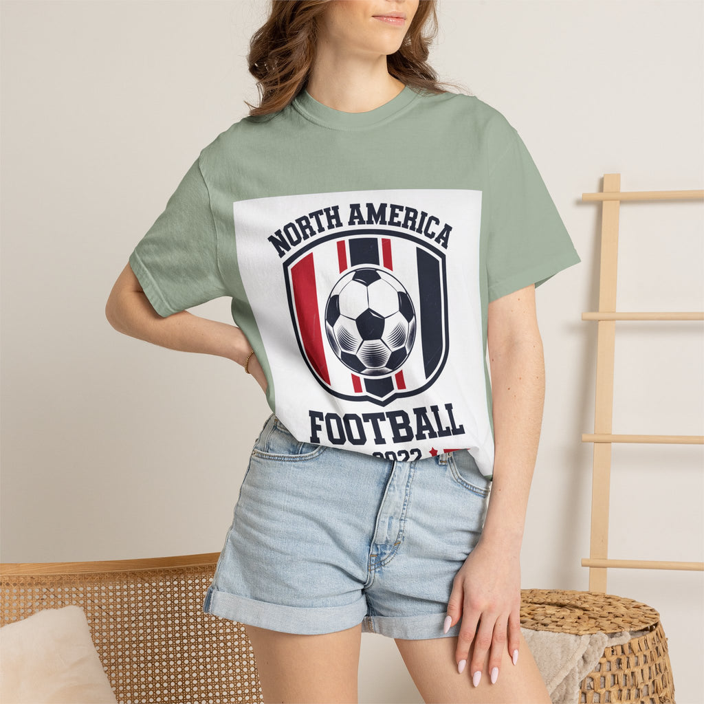North America Soccer 2026 Vintage Garment Dyed Fan Tee