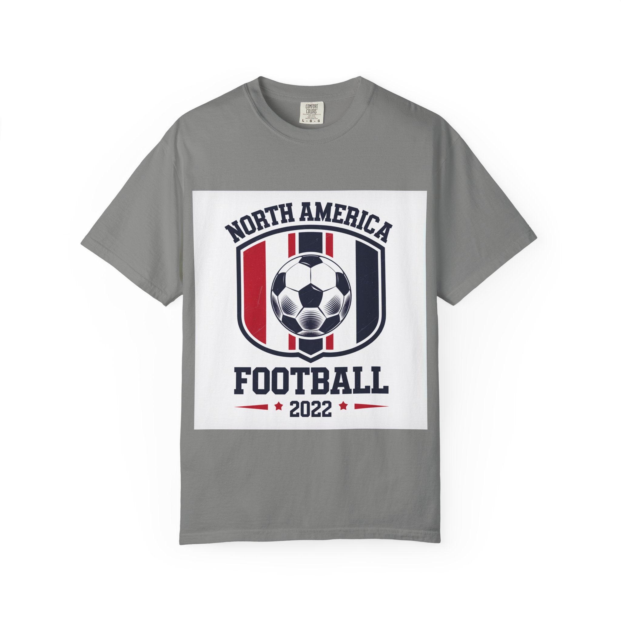 North America Soccer 2026 Vintage Garment Dyed Fan Tee