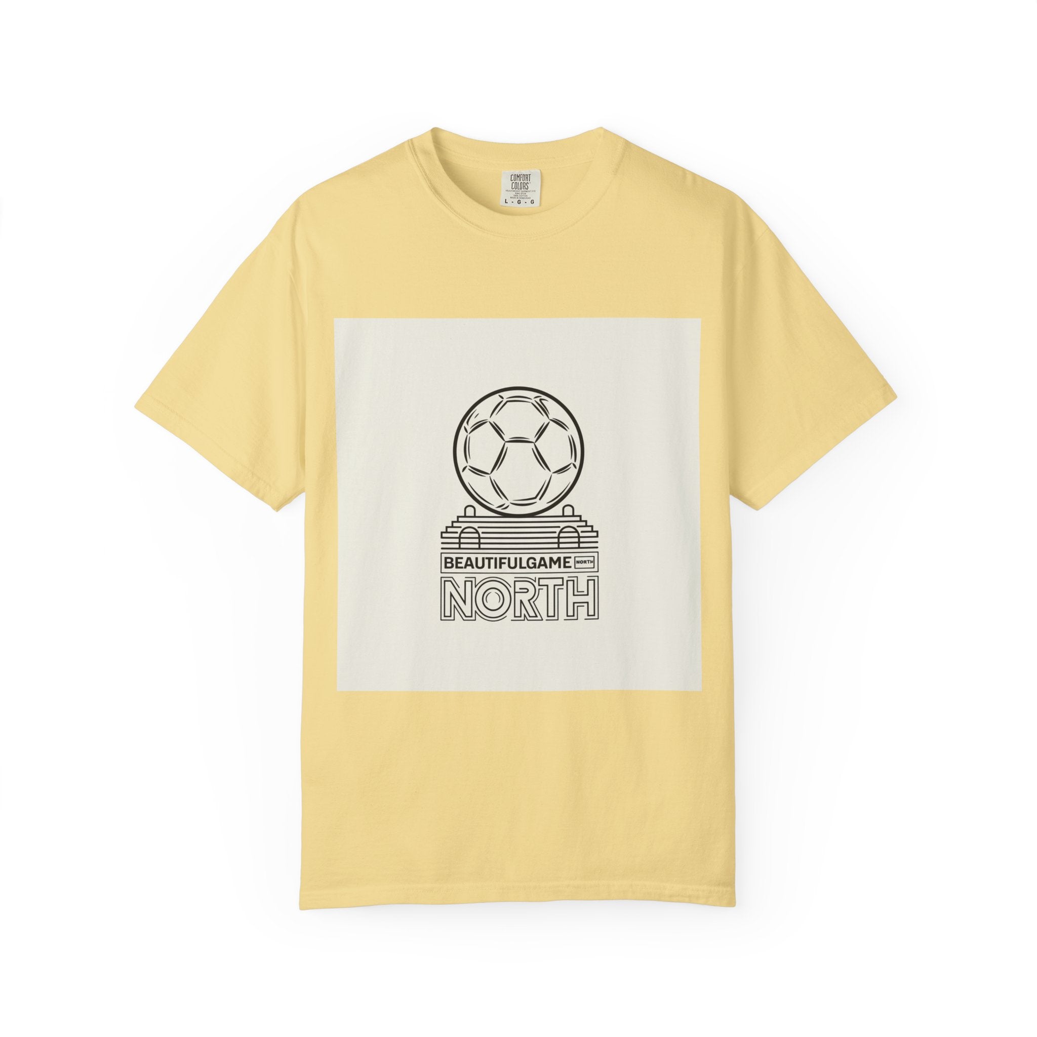 2026 Soccer Fan Vintage Garment Dyed T-Shirt Football Tee