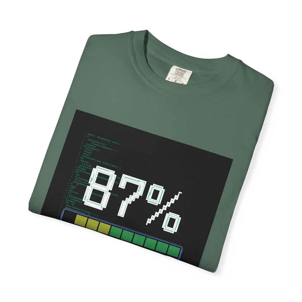 Glitch Gaming T-Shirt | Override In Progress Cyberpunk Tee
