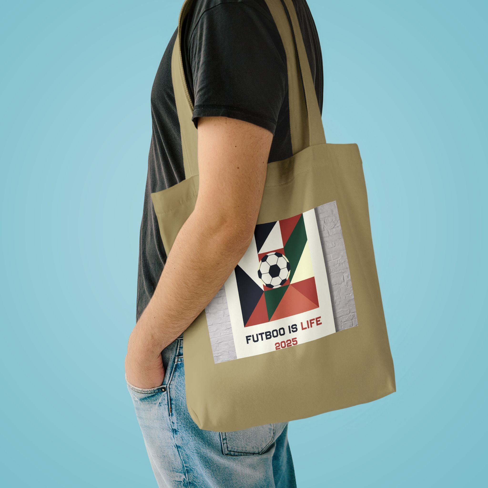 Fútbol Is Life Canvas Tote Bag | Soccer Fan Gift 2026