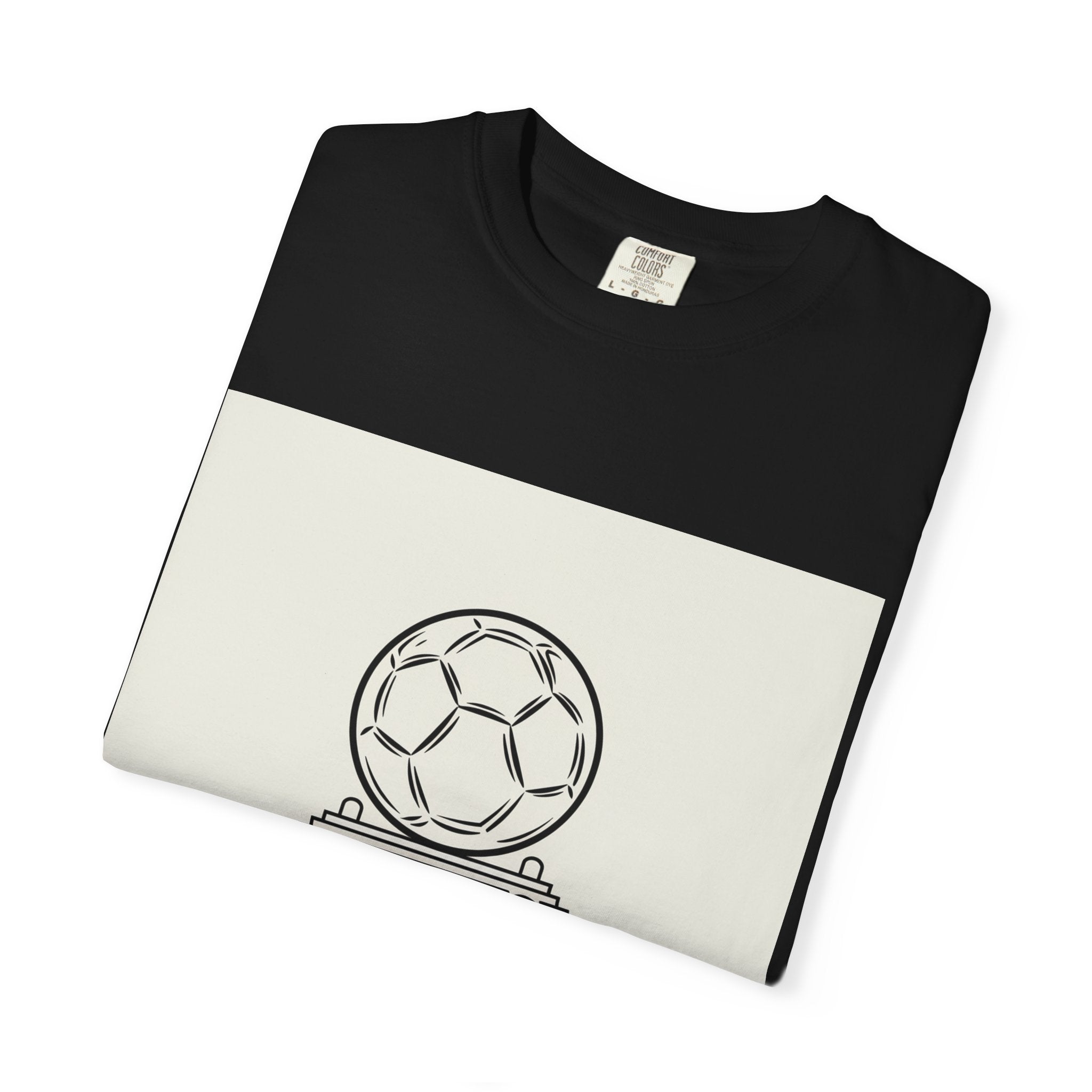 2026 Soccer Fan Vintage Garment Dyed T-Shirt Football Tee