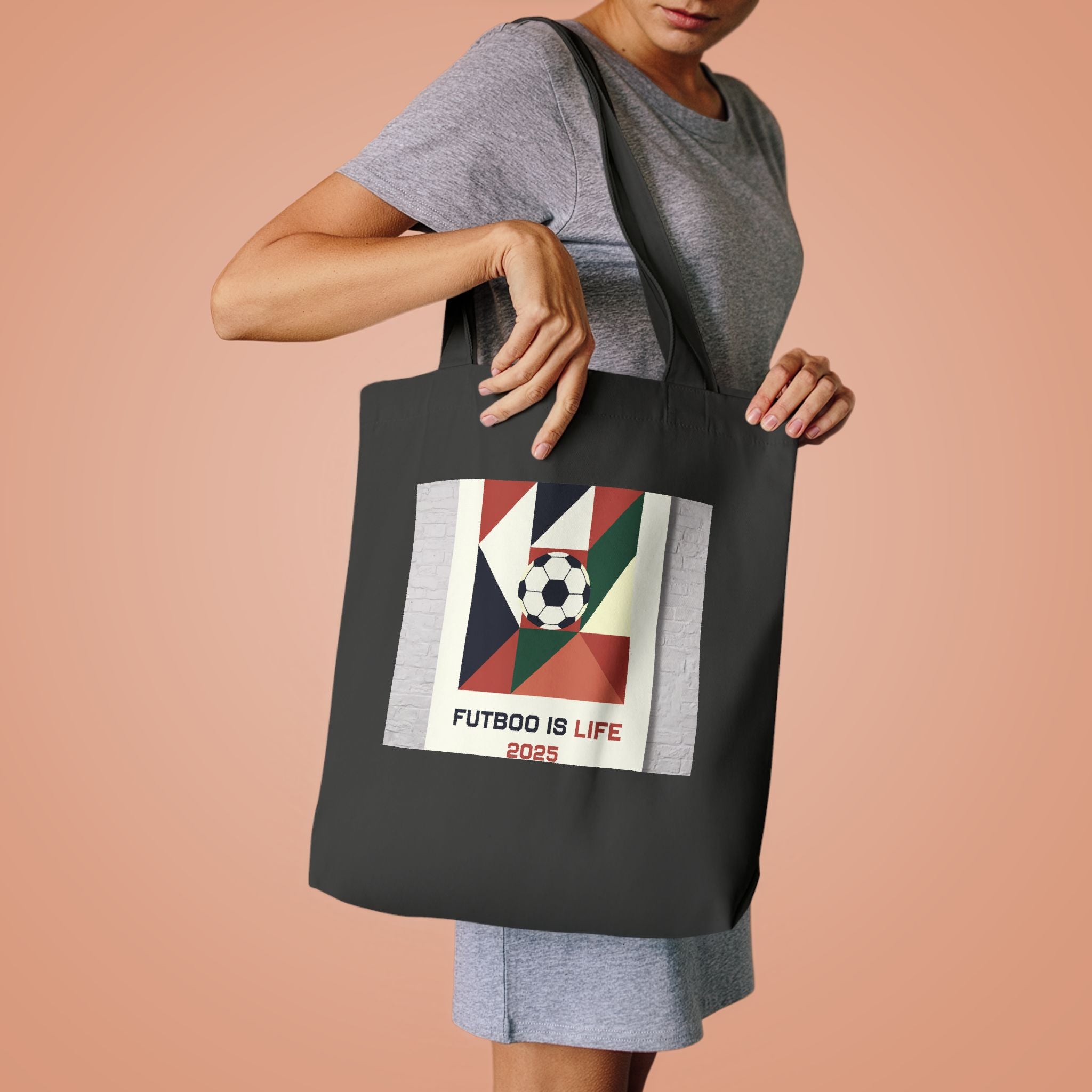 Fútbol Is Life Canvas Tote Bag | Soccer Fan Gift 2026