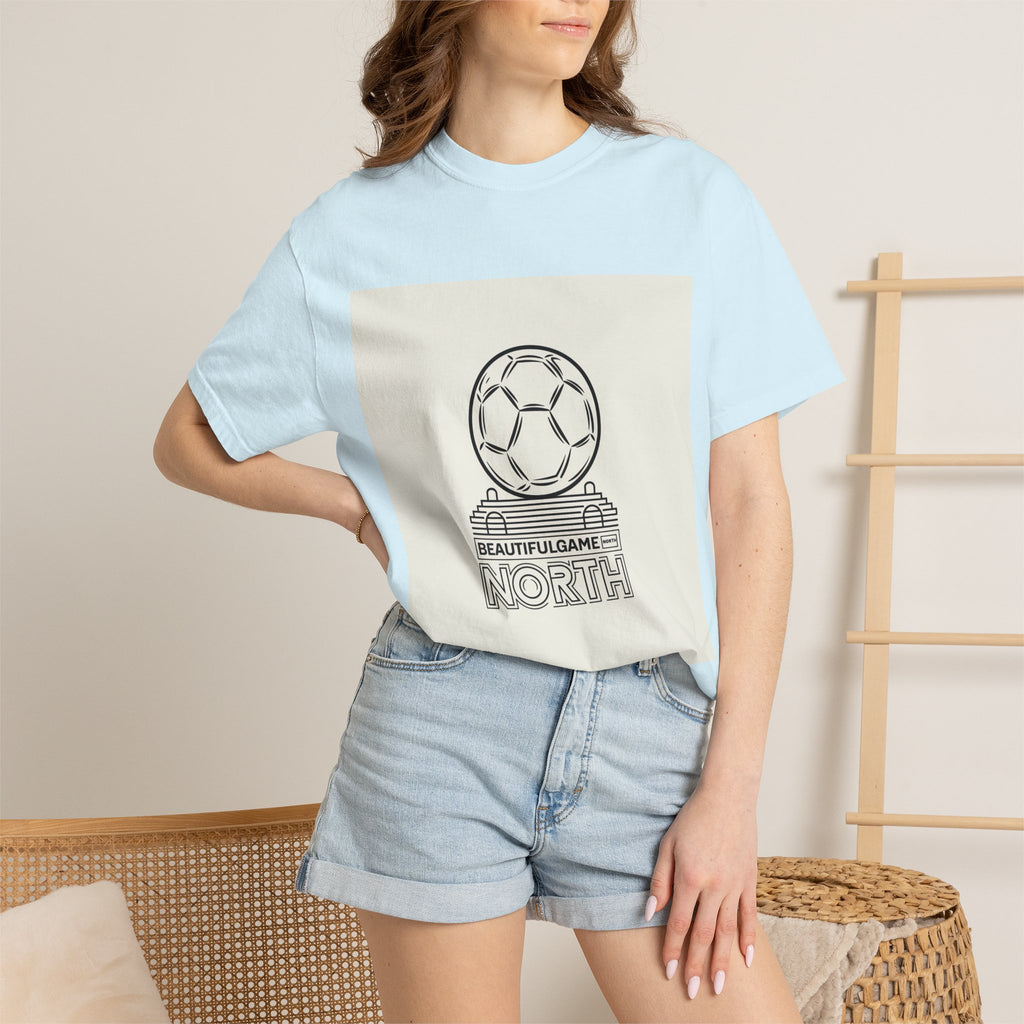 2026 Soccer Fan Vintage Garment Dyed T-Shirt Football Tee