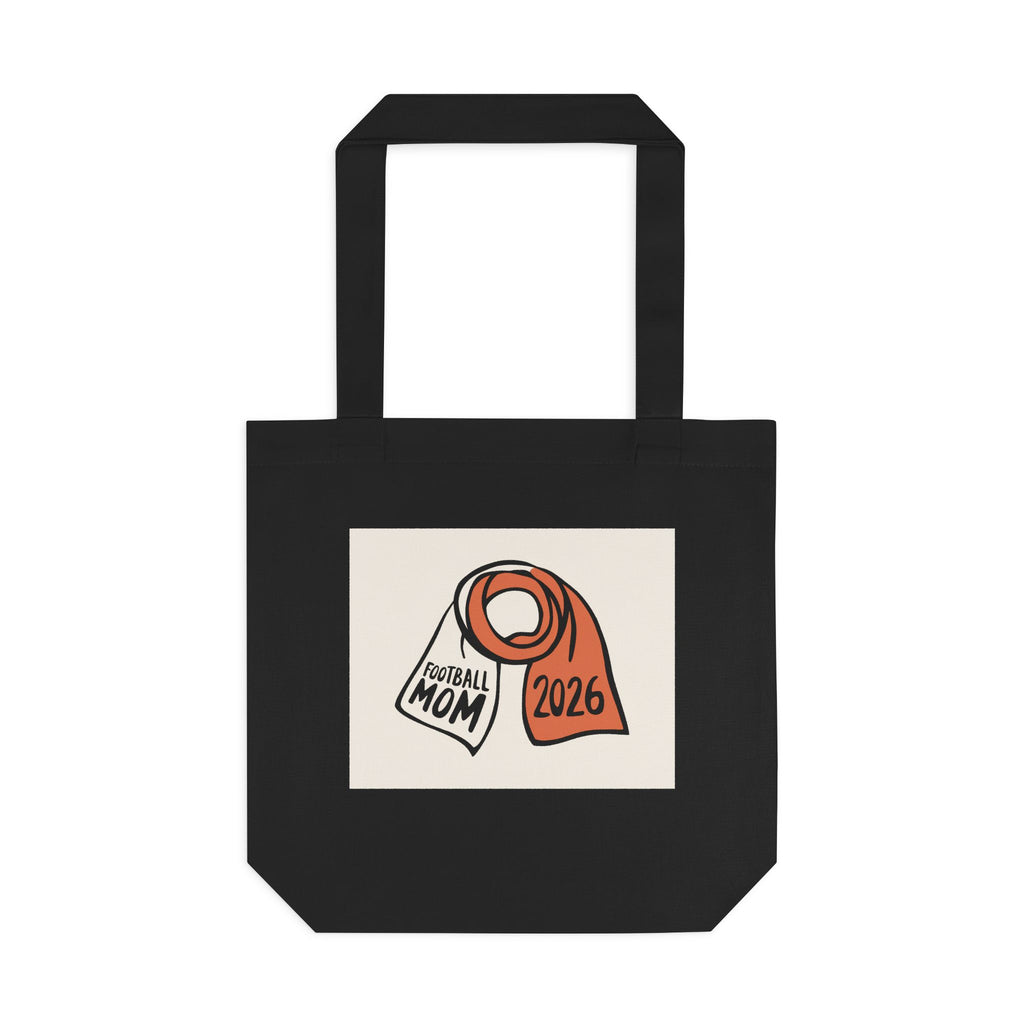 Football Mom Tote Bag | 2026 Soccer Fan Canvas Bag Gift for Women