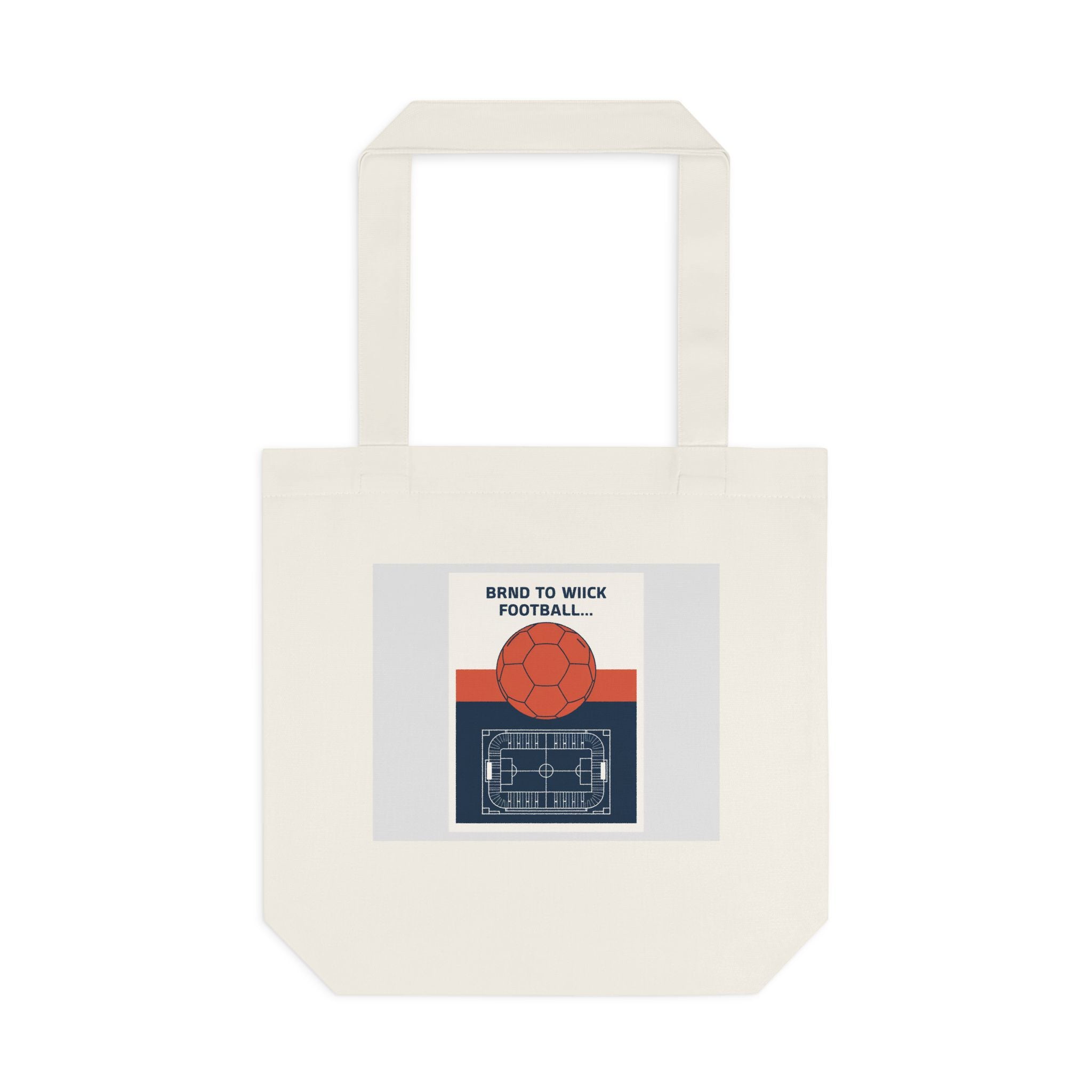 Football Fan Tote Bag 2026 — Vintage Soccer Poster Canvas Bag