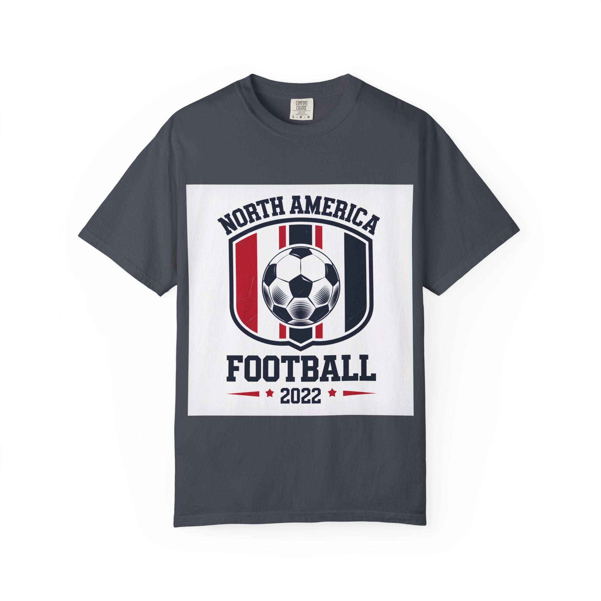 North America Soccer 2026 Vintage Garment Dyed Fan Tee
