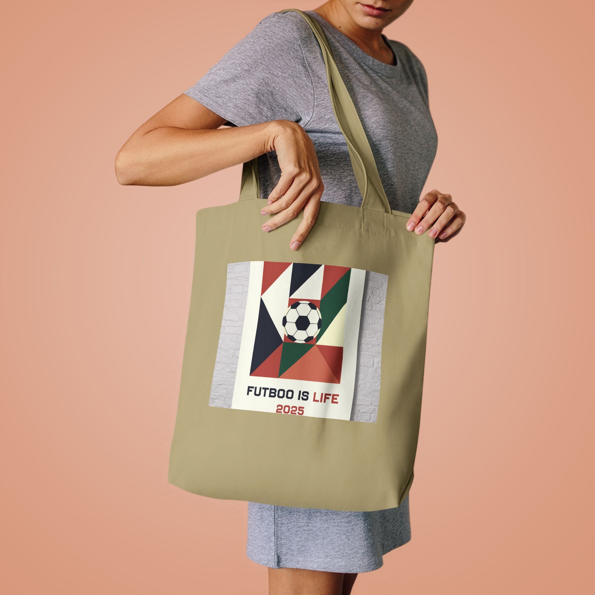 Fútbol Is Life Canvas Tote Bag | Soccer Fan Gift 2026