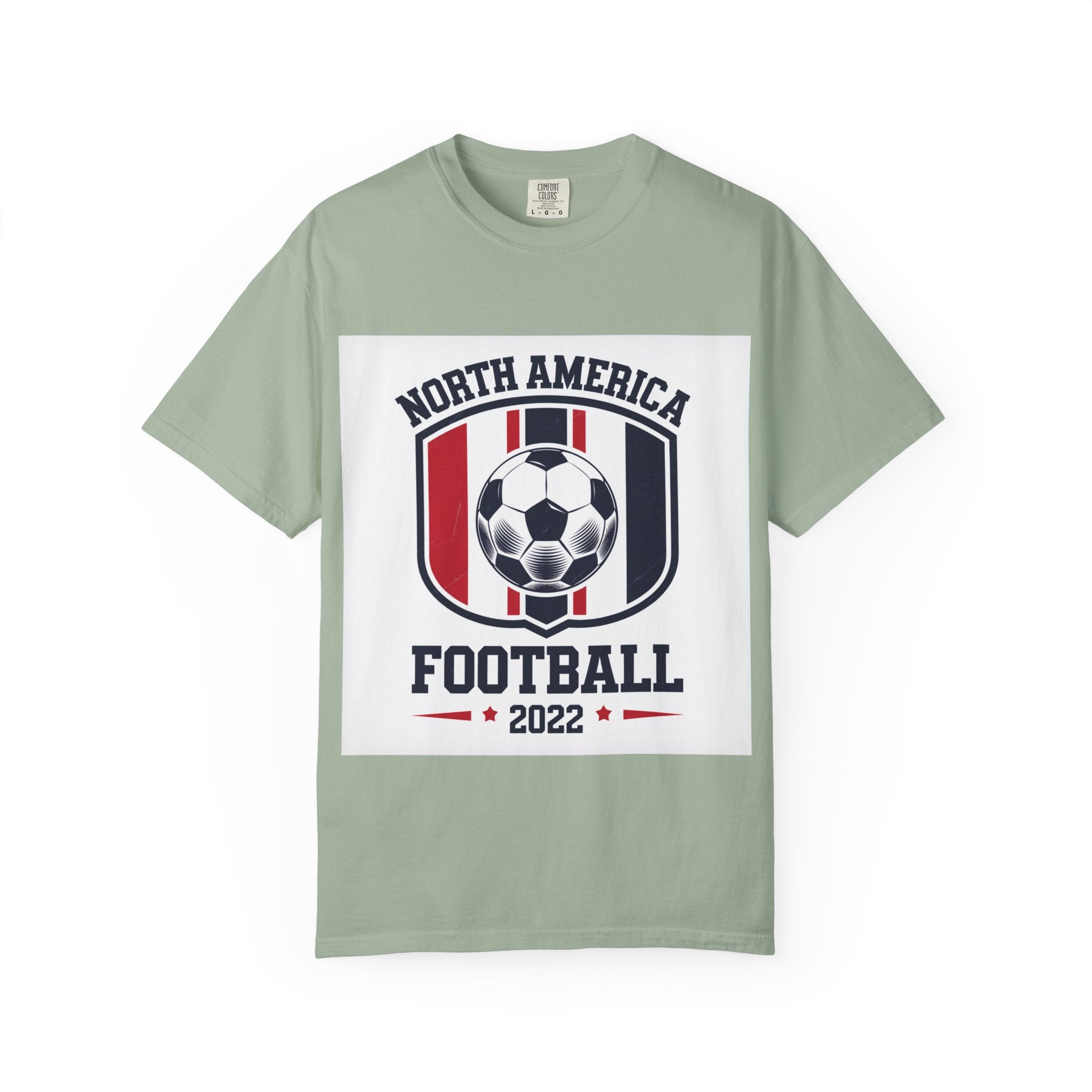 North America Soccer 2026 Vintage Garment Dyed Fan Tee