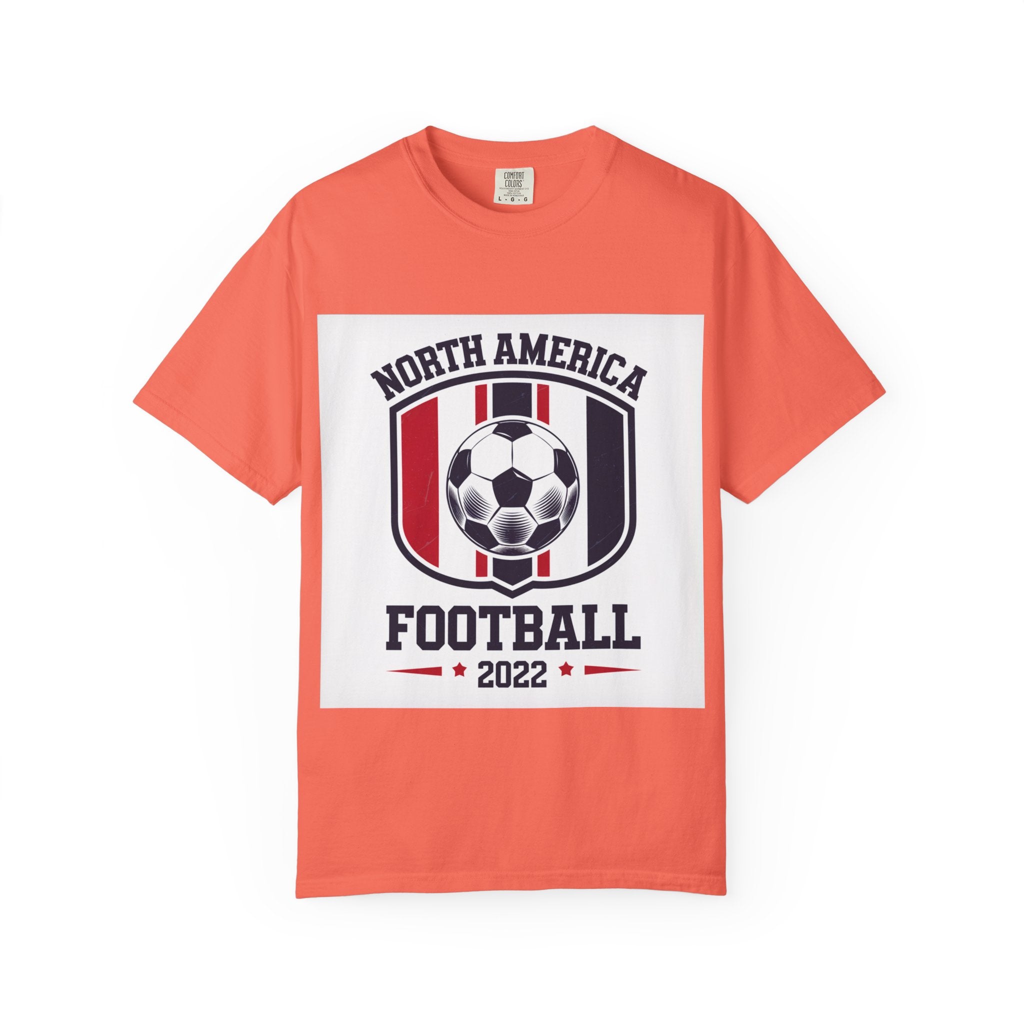 North America Soccer 2026 Vintage Garment Dyed Fan Tee