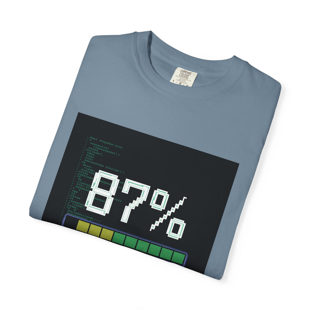 Glitch Gaming T-Shirt | Override In Progress Cyberpunk Tee