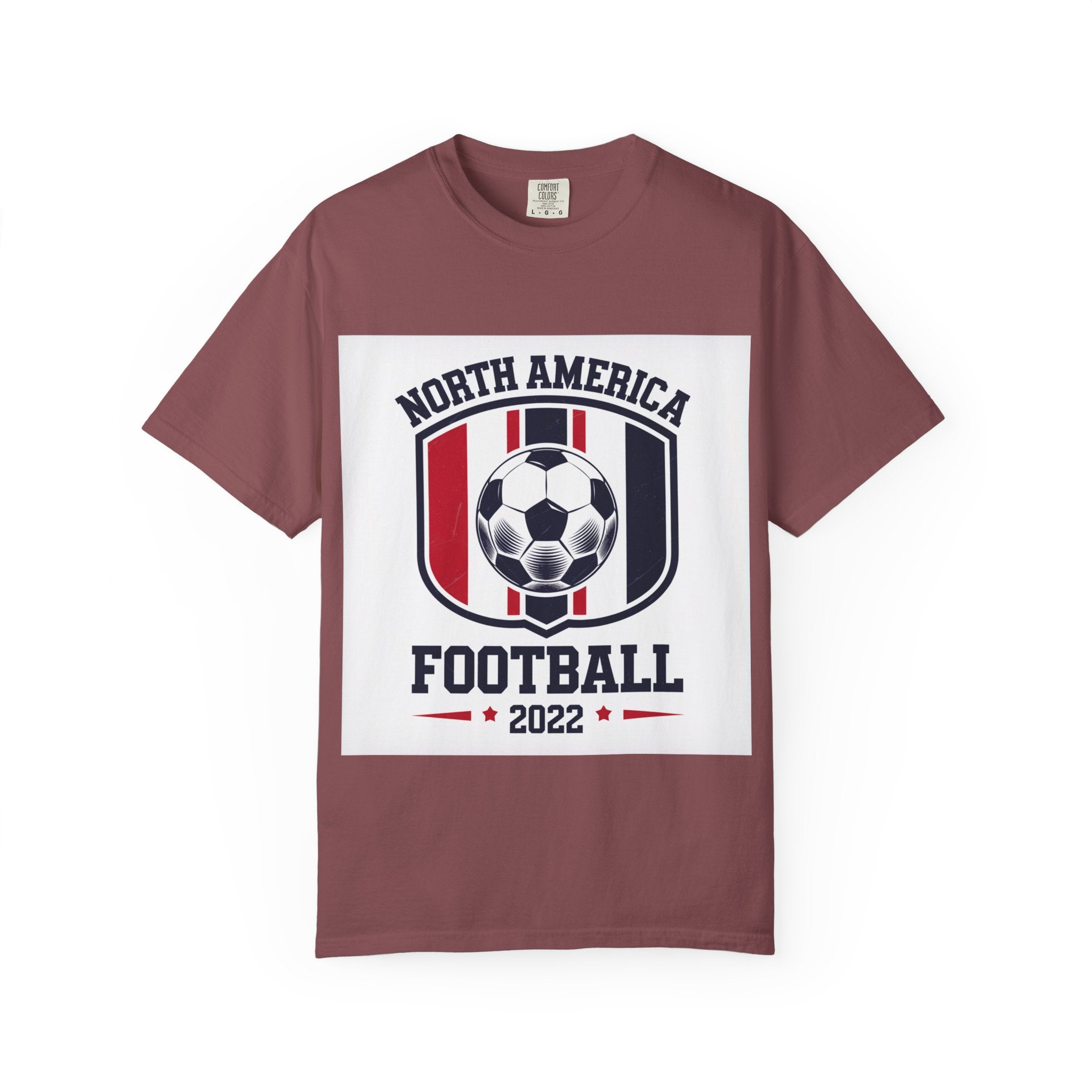 North America Soccer 2026 Vintage Garment Dyed Fan Tee