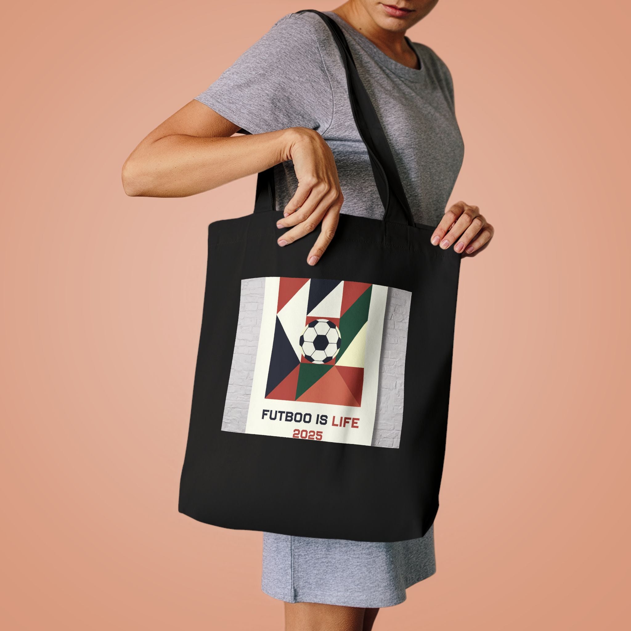 Fútbol Is Life Canvas Tote Bag | Soccer Fan Gift 2026