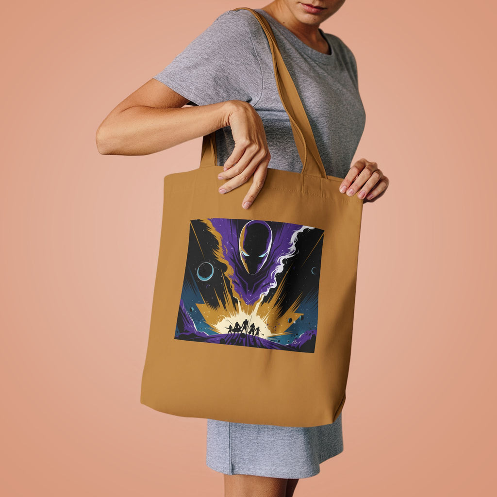 Superhero Fan Tote Bag | Minimalist Hero Canvas Bag