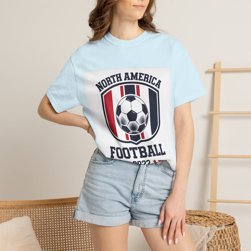 North America Soccer 2026 Vintage Garment Dyed Fan Tee