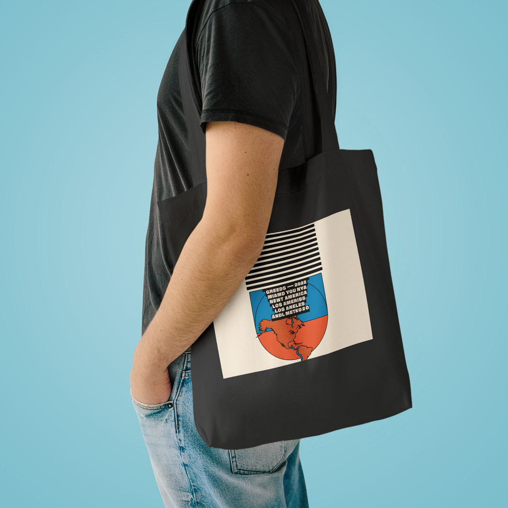 Soccer 2026 Host Cities Canvas Tote Bag | Football Fan Gift