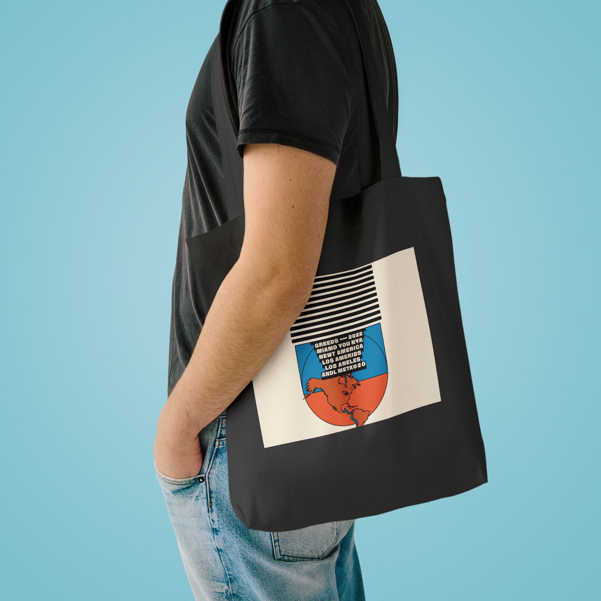 Soccer 2026 Host Cities Canvas Tote Bag | Football Fan Gift