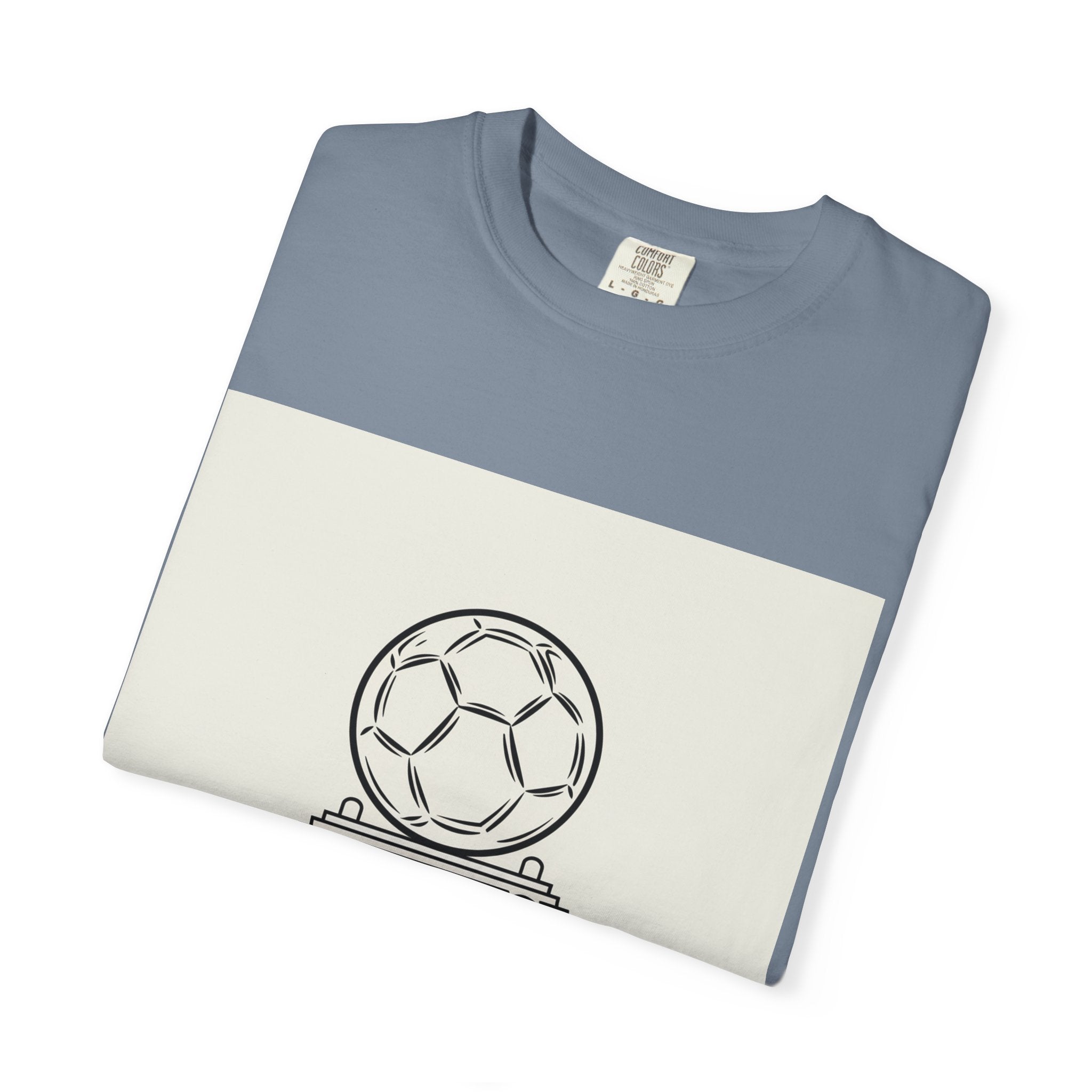 2026 Soccer Fan Vintage Garment Dyed T-Shirt Football Tee