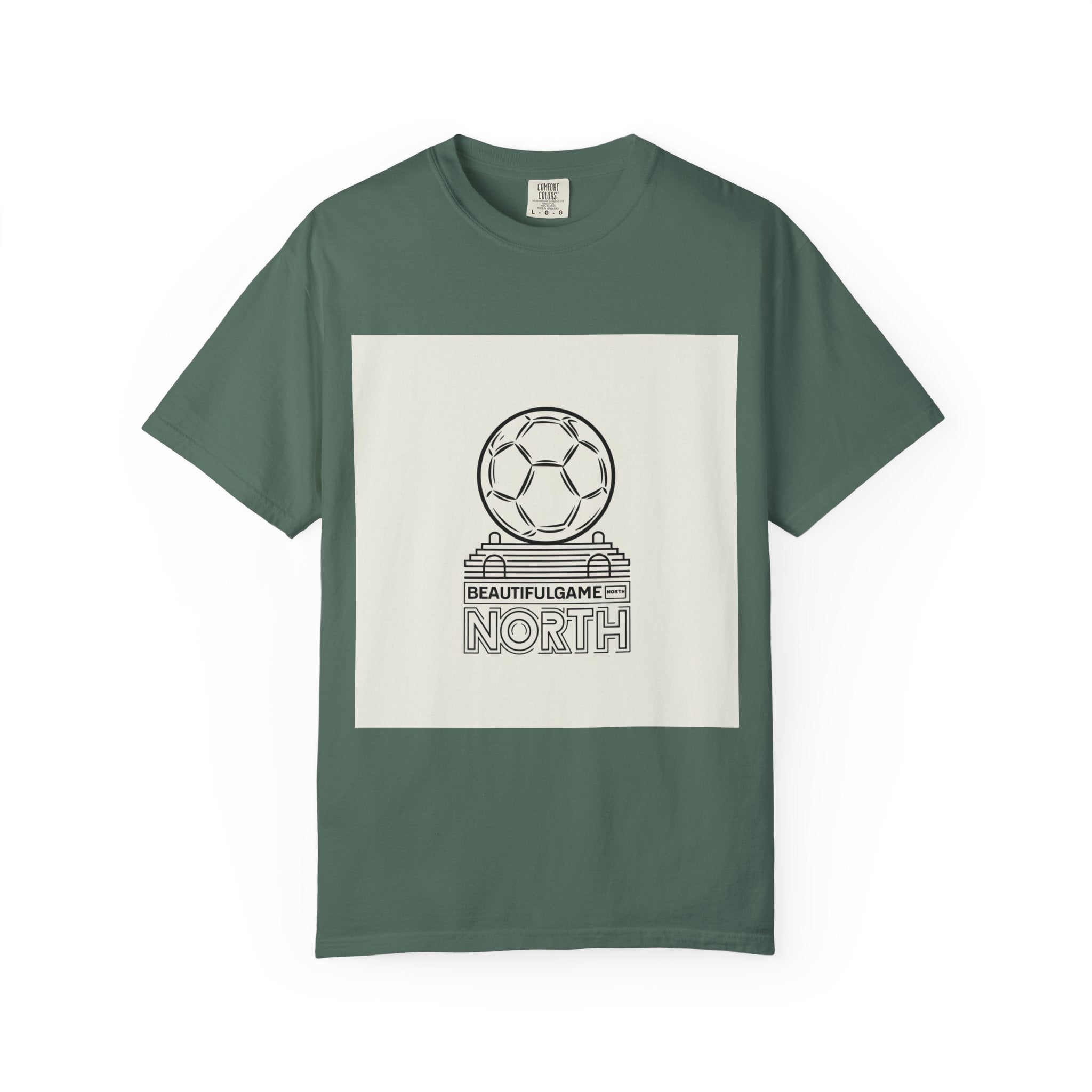 2026 Soccer Fan Vintage Garment Dyed T-Shirt Football Tee