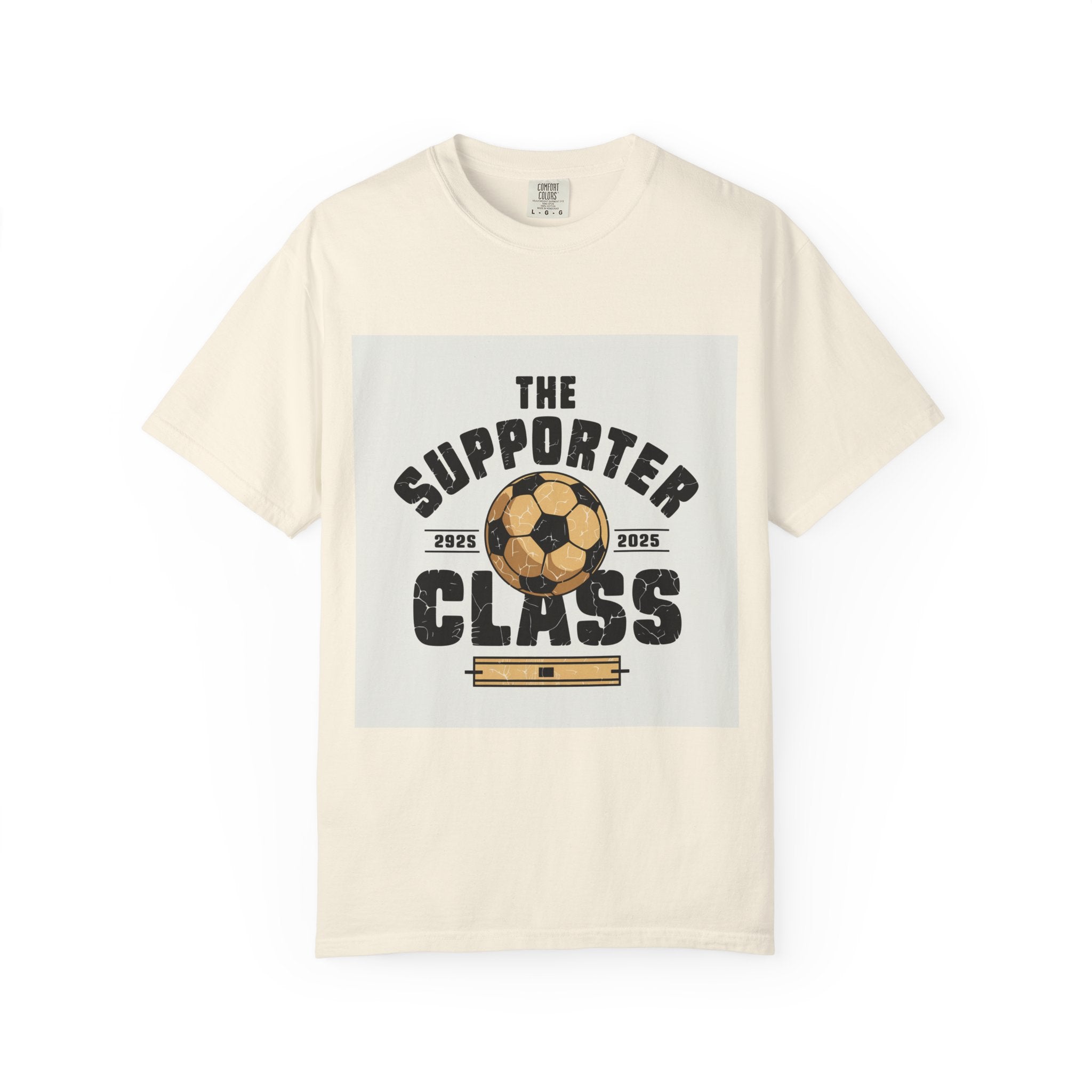 Vintage Football Fan T-Shirt 2026 Blokecore Supporter Garment Dyed