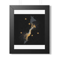 Total Solar Eclipse 2026 Path Map Poster | Astronomy Wall Art
